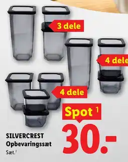 Lidl SILVERCREST Opbevaringssæt tilbud