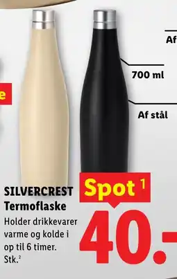 Lidl SILVERCREST Termoflaske tilbud