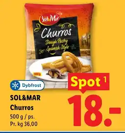 Lidl SOL&MAR Churros tilbud