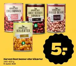 Netto Harvest Best bønner eller kikærter tilbud