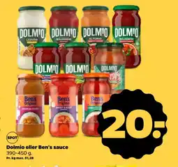 Netto Dolmio eller ben's sauce tilbud