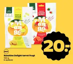 Netto Sunshine delight tørret frugt tilbud