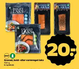 Netto Gravad, kold- eller varmrøget laks tilbud
