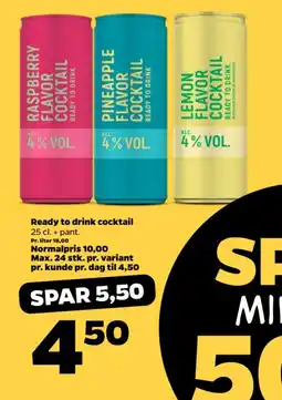 Netto Ready to drink cocktail tilbud