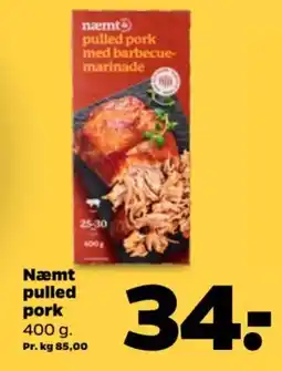 Netto NÆMT Pulled pork tilbud