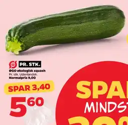 Netto ØGO Økologisk squash tilbud