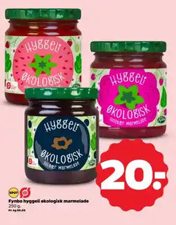 Netto FYNBO Hyggeli økologisk marmelade tilbud