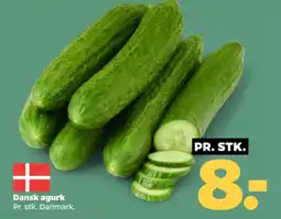 Netto Dansk agurk tilbud