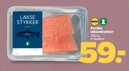 Netto Ferske laksestykker tilbud