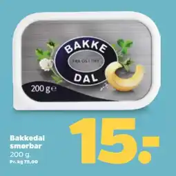 Netto BAKKE Smørbar tilbud