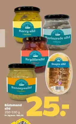 Netto BÅDSMAND Sild tilbud