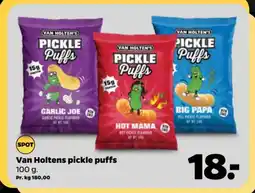 Netto VAN HOLTENS Pickle puffs tilbud