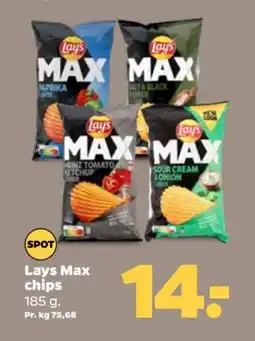 Netto LAYS Max chips tilbud