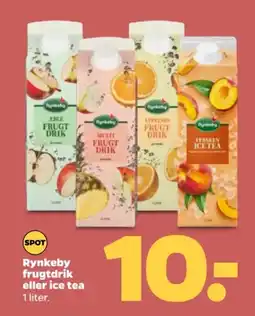 Netto RYNKEBY Frugtdrik eller ice tea tilbud