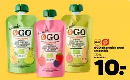Netto ØGO Økologisk grød smoothie tilbud