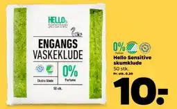 Netto HELLO SENSITIVE Skumklude tilbud