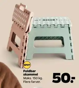 Netto Foldbar skammel tilbud