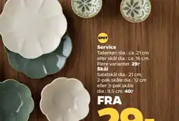 Netto Skål 3-pak skåle tilbud