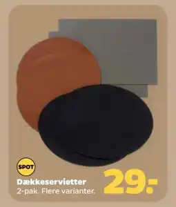 Netto Dækkeservietter tilbud