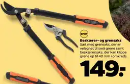 Netto Beskærer- og grensaks tilbud