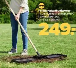 Netto Foldbar plæneudjævner tilbud