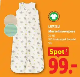 Lidl LUPILU Musselinsovepose tilbud