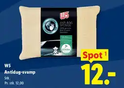 Lidl W5 Antidug-svamp tilbud