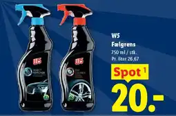 Lidl W5 Fælgrens tilbud