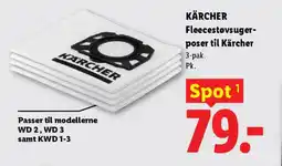 Lidl KÄRCHER Fleecestøvsuger- poser til kärcher tilbud