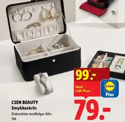 Lidl CIEN BEAUTY Smykkeskrin tilbud