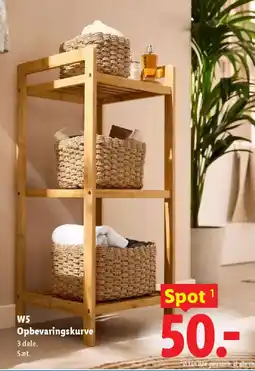 Lidl W5 Opbevaringskurve tilbud