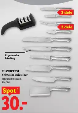 Lidl SILVERCREST Kniv eller knivsliber tilbud