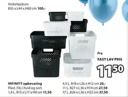 JYSK INFINITY opbevaring tilbud