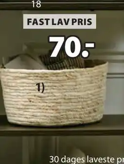 JYSK JOEL kurv tilbud