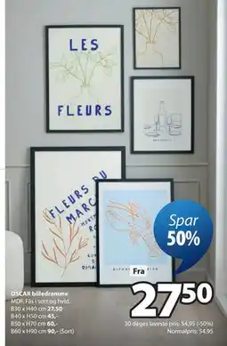 JYSK OSCAR billedramme tilbud
