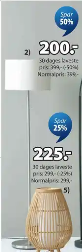 JYSK KRISTOF gulvlampe tilbud