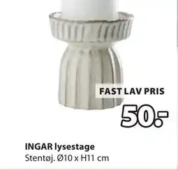 JYSK INGAR lysestage tilbud
