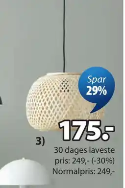 JYSK SIGVARD pendel tilbud