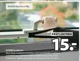 JYSK NYORD insektnet tilbud