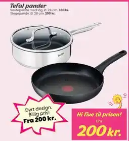Hi five Tefal pander tilbud