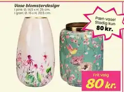 Hi five Vase blomsterdesign tilbud