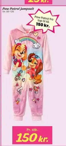 Hi five Paw Patrol jumpsuit tilbud