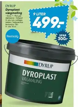 Bilka Dyroplast vægmaling tilbud
