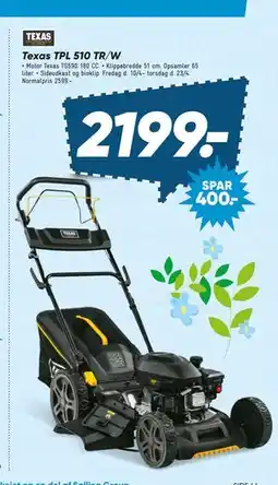 Bilka Texas TPL 510 TR/W tilbud