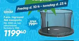 Bilka Inground 366 trampolin tilbud