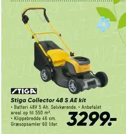 Bilka Stiga Collector 48 S AE kit tilbud