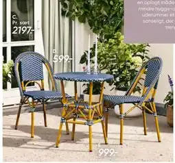 Bilka Corlu bistro cafébord tilbud