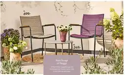 Bilka Mood Compact havestol - dusty brown eller plum tilbud