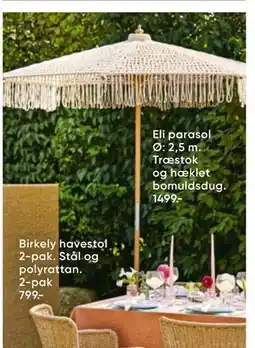 Bilka Eli parasol tilbud