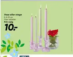Bilka Vase eller stage tilbud